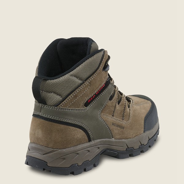 Bottes de Randonnée Red Wing - Truhiker - 6-Inch Waterproof Csa Safety Toe - Grise Marron - Homme 92